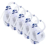 Urinary Drainage Bags 5 Pack 2000ML With Anti Reflux Chamber, 48" Flexible Dr... New. Price: $48.55.