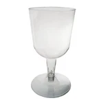 Clear Plastic Wine Glasses 2 Piece 5.5 Oz 40 Count New. Price: $24.99.