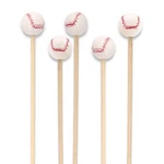 Baseball Sport Appetizer Skewers Picks Cupcake Toppers Bamboomn Wholesale New. Price: $30.95.