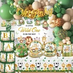 Cocomigo 260PCS Safari Baby Shower Decorations, ALL-IN-1 Party Supplie... New. Price: $73.68.