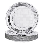 Disco Plates Disposable Ball For 70S 7IN25P Silver New. Price: $18.62.