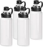 Pyd Life 4 Pack Sublimation Sports Water Bottle Blanks 32 Oz 960 Ml White Tumble New. Price: $82.99.