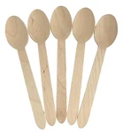 Kingseal Disposable Birch Wood Cutlery Spoons, Biodegradable And Earth Friendly, New. Price: $14.99.