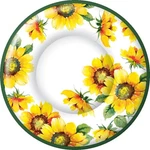 Boston International Ihr Round Dinner Paper Plates 10.5IN Colourful Sunflowers New. Price: $23.47.