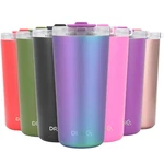 Stainless Steel Coffee Tumbler Vacuum Insulated Travel Mug With Splash Proof Lid New. Price: $16.95.