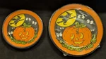 Vintage Amscan Halloween Plates Sealed Lot Of 2 Used. Price: $29.99.