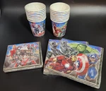 Marvel Comics The Avengers Cups & Napkins, Party Supplies, 64 Pcs. New. Price: $18.49.