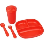 Toddler Dinnerware Set No Spill Sippy Cup 7 Divided Plate Rounded Tip Fork And New. Price: $27.32.
