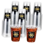 Funnymoom Pack Birthday Cup 12 Oz Cheers To Years Disposable Gold 60TH New. Price: $28.00.