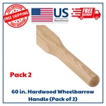 60" Hardwood Wheelbarrow Heavy-duty Replacement Set (pack Of 2) New. Price: $44.35.