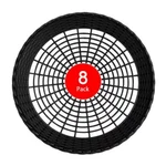 Paper Plate Holders 8/12/24 Packs 9/10 Inch Reusable Black New. Price: $18.89.
