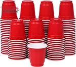 Zcaukya 120CT 2OZ Mini Disposable Shot Cups, Small Red Plastic Party For New. Price: $11.71.
