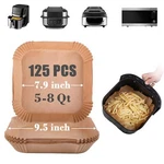 Air Fryer Square Paper Liners Disposable Large For 5 To 8 Qt Basket, 7.9 Inch Un New. Price: $15.09.