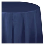 Creative Converting Octy-round Plastic Table Cover, 82-INCH, Navy New. Price: $19.95.