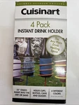 Outdoor Drink Holder Cuisinart 4 Pack 32 Stakes Holds Cups Bottles Cans Glasses Open. Price: $21.95.