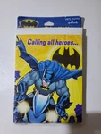 (1) Pack Of (8) Hallmark Dc Comics Batman Birthday Party Invitations New. Price: $9.98.