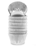 Gifbera Silver Foil Jumbo Cupcake Liners Metallic Muffin Baking Large, New. Price: $14.76.