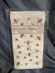 Honey Bumble Bee Cotton Napkins Set/ 4 New Mary Lake Thompson 20 Square. Price: $28.00.