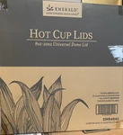 Emerald Eco Universal Hot Cup Dome Lids EMR4941 (1000CT Case) New. Price: $50.00.