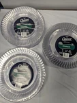 Chinet Crystal 10" Dinner Plates 25 Ct Each Pack Of 3 (75 Total) Strong & New. Price: $38.99.