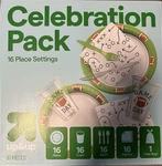 Football Game Day Disposable Table Top Celebration Pack - 97CT Up&up New. Price: $22.48.