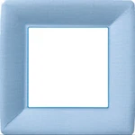 Boston International - 10" Square Plates Classic Linen Light Blue PEG10149 New. Price: $13.00.
