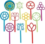 Super Fun Bubble Wand Assortment (1 Dozen) Summer New. Price: $12.99.