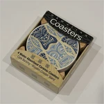 Nib Hawaiian Native Treasures Coasters Set Of 4 Tiki Mask Ceramic Absorbent New. Price: $15.17.