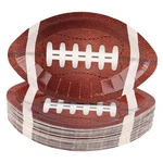 Avono 50PCS Football Party Paper Plates, Disposable Shaped New. Price: $20.02.