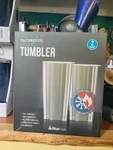 Stainless Insulated 20 Oz Tumblers Set Of Double Wall Vacuum Sip Lid Bluepeak New. Price: $10.00.
