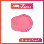 Ottin Valentine's Day Hot Pink Paper Dinner Plates 9'' Disposable Party 5 New. Price: $18.31.