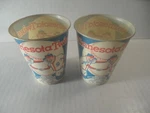 4A-3 1960'S Minnesota Twins Baseball Team Dixie 3.75" Wax Drinking X2 Cups. Price: $14.95.