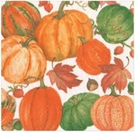 Caspari Paper Luncheon Napkins, Pumpkin Field - 2 Packs (16550L) New. Price: $19.99.