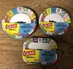 Glad Monopoly Game Night Soak Proof Plates 10 8.5 & Snack New Lot 3. Price: $49.66.