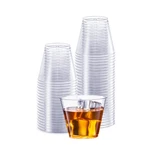 5 Oz Clear Hard Plastic Shot Glasses 100 Count Small Disposable Cups F... New. Price: $21.01.