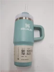 Stanley Quencher H2.0 Tumbler With Handle Straw 14 Oz Seafoam New. Price: $24.99.