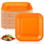 50 Pack 7 Inch Graduation Square Plates Appetizer Disposable Cake Disp... New. Price: $20.76.
