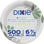 Dixie 6.8 Inch Medium-weight Paper Plates By Gp Pro, Pathways Botanical Design, New. Price: $45.11.
