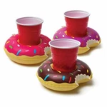 Bigmouth Inc Inflatable Beverage Boats Donut 3 Pack - Lot Of 2 New. Price: $15.89.
