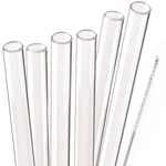 Dakoufish Reusable Smoothie Straws Inch D13MM*L10 (pack Of 6), Clear New. Price: $12.22.