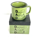 Evergreen Dad Dedicated Amazing Dependable Mug 15 Oz Coffee Tea Cup Gift New. Price: $13.95.