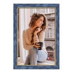 24X36 Blue With Gold Trim, Natural Wooden 36X24IN Picture Frames, ... New. Price: $92.79.