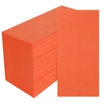 Bright Orange Disposable Paper Napkins - 100 Pack For Parties, Weddings, New. Price: $32.37.