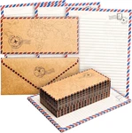 48 Pack Vintage Travel Design Letter Writing Stationery Paper And Envelopes (6.9 New. Price: $30.99.