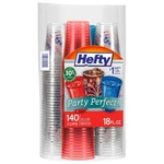 Hefty Plastic Cups, Color Variety, 18 Ounce (140 Count) New. Price: $34.99.