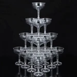 100 Pcs Unbreakable Clear Disposable Champagne Glasses For Parties New. Price: $81.99.