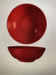 6 Melamine Get Enterprises - Red Sensation 35 Oz Bowl Camping Dishes New. Price: $25.00.