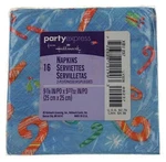 Hallmark Party Express Beverage Napkins Candy Canes Holiday Christmas Lot 8 Xmas New. Price: $11.82.
