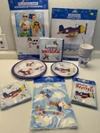 Lil' Flyer Airplane Birthday Party For 8: Centerpiece Plates Cups Napkins Etc New. Price: $14.95.