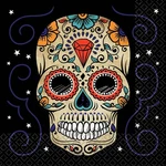 Sugar Skull Dead Dia Muertos Holiday Halloween Party Paper Luncheon Napkins New. Price: $11.99.